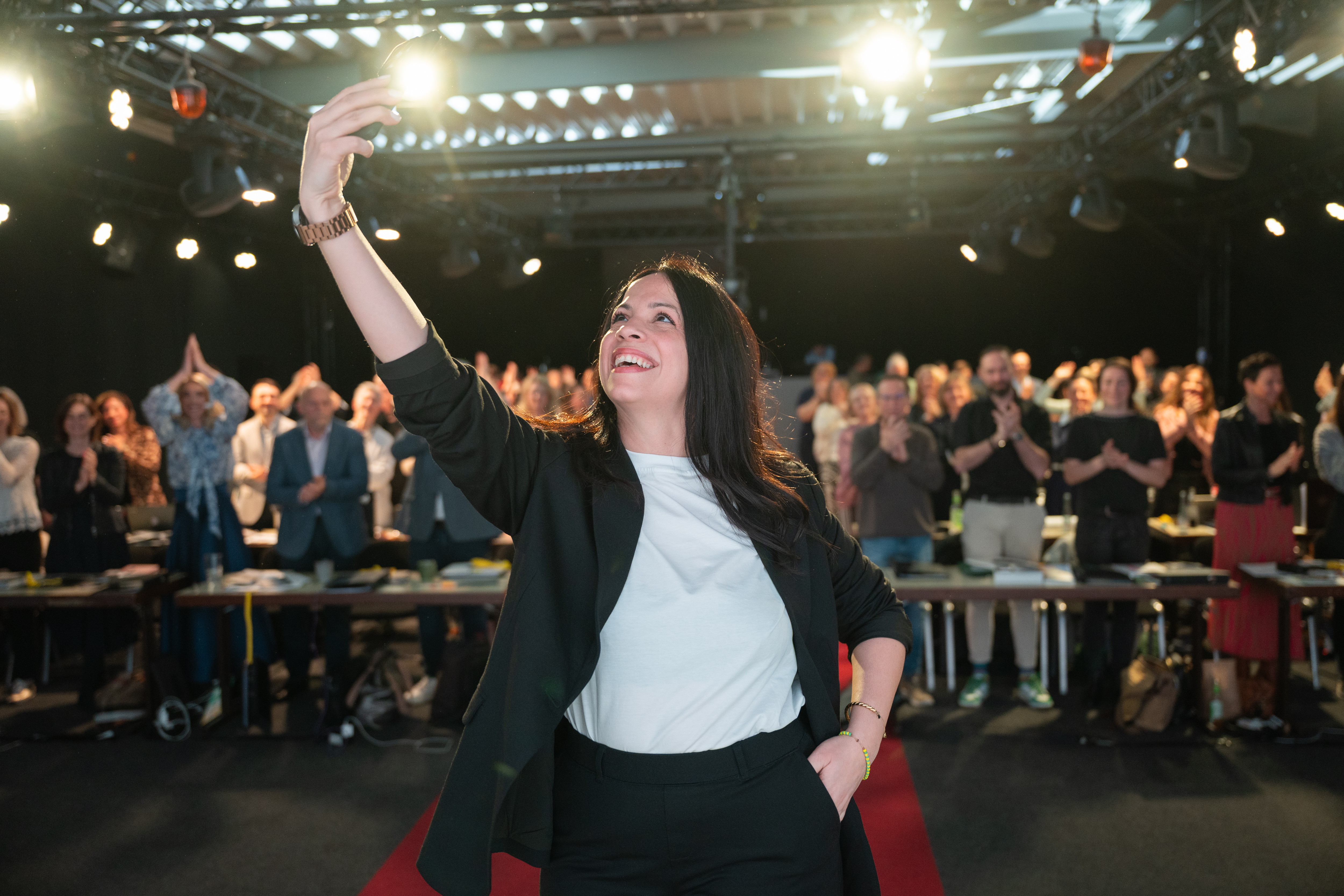 Lisandra Rodriguez auf der Bühne